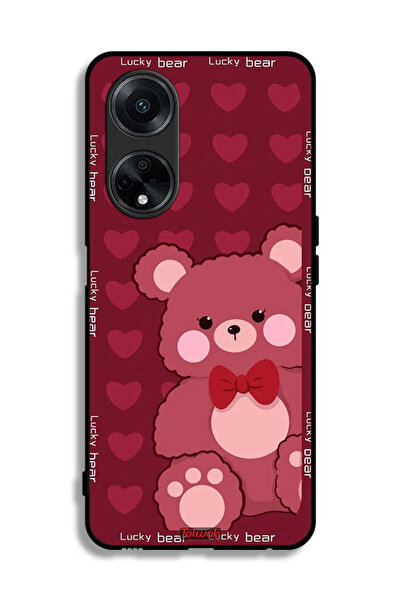 Tolwak غطاء حماية لهاتف Oppo A98 5G - الدب المحظوظ