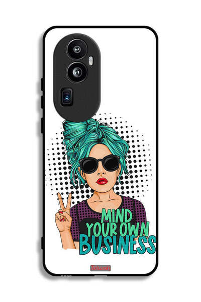 Tolwak غطاء حماية لهاتف Oppo Reno10 Pro Plus - اهتم بشؤونك الخاصة