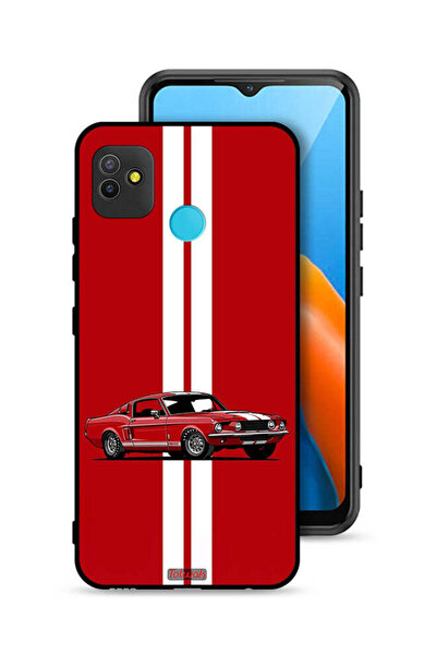 Tolwak Tecno Pop 5 Protective Case Cover Vintage Car Abstract Art