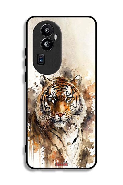 Tolwak غطاء حماية لهاتف Oppo Reno10 Pro Plus بنقشة الفهد التجريدي