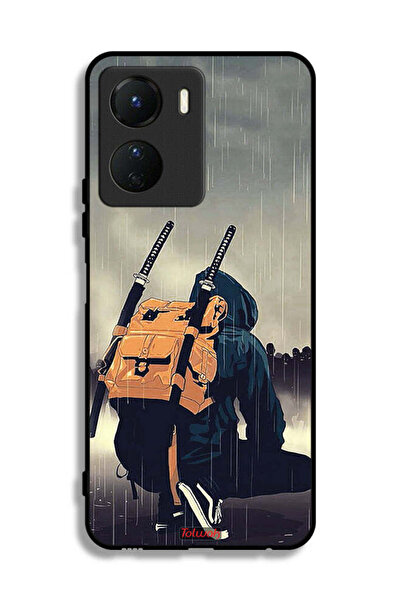 Tolwak غطاء حماية Vivo Y16 بتصميم سيف ساموراي الرقمي