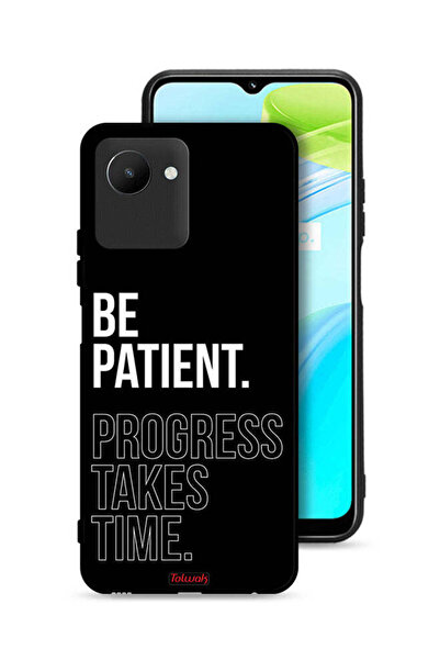 Tolwak غطاء حماية Realme C30s كن صبورًا فالتقدم يستغرق وقتًا