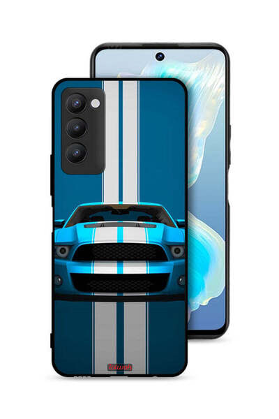 Tolwak Tecno Camon 18 Protective Case Cover Car Abstract Art