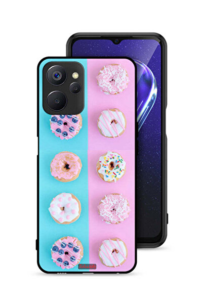 Tolwak غطاء حماية لهاتف Realme 9i 5G بنقشة دوناتس هيذر