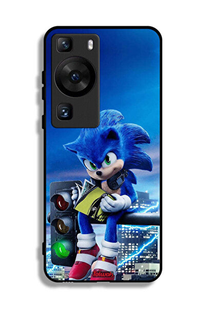 Tolwak غطاء حماية لهاتف هواوي P60 Pro بنمط سونيك ريدينج