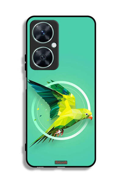 Tolwak غطاء حماية لهاتف هواوي نوفا 11i بتصميم فن تجريدي ببغاء
