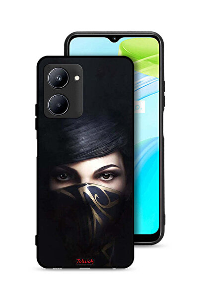 Tolwak Realme C33 Protective Case Cover Hijab Girl