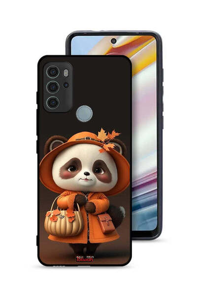 Tolwak غطاء حماية موتورولا موتو جي 60 إس بتصميم سيدة الباندا اللطيفة