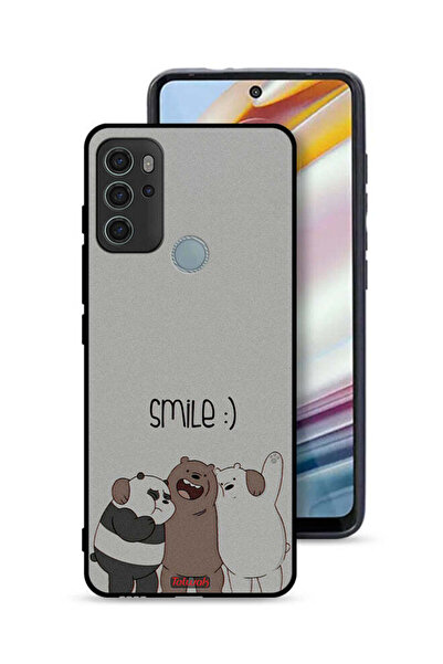 Tolwak غطاء حماية موتورولا موتو جي 60 إس بطبعة ابتسامة الأصدقاء