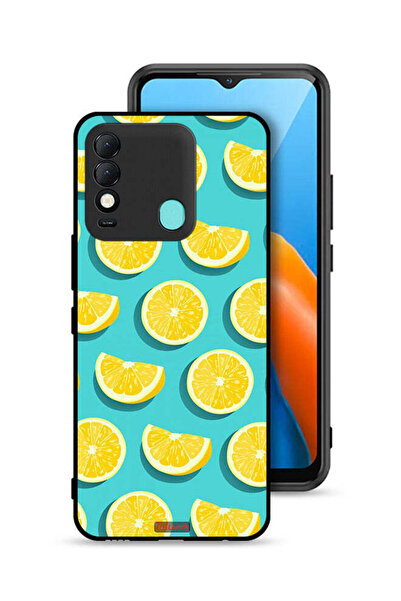 Tolwak غطاء حماية لهاتف تكنو سبارك 8 بنقشة برتقالية