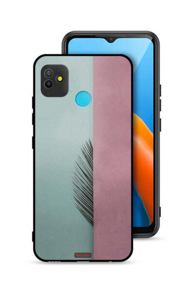 Tolwak Tecno Pop 5 Protective Case Cover Half Leaves