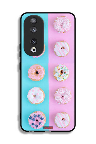 Tolwak غطاء حماية لهاتف Honor 90 بنقشة دوناتس هيذر