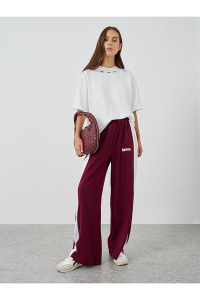 Styli Embellished Neck Oversized T-Shirt