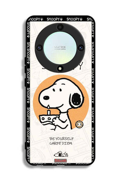 Tolwak غطاء حماية Honor X9a Snoopy Be Yourself