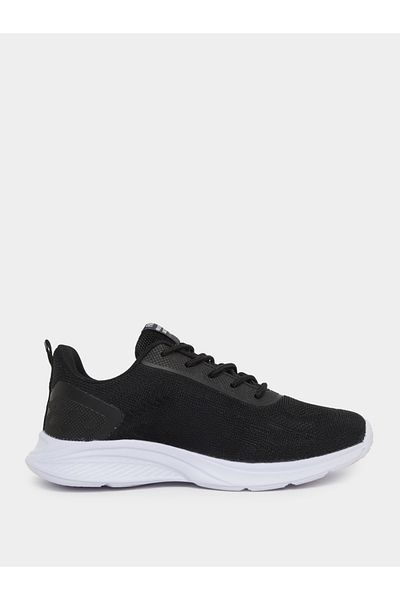 Styli Solid Lace Up Sneakers