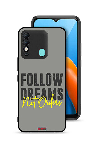 Tolwak غطاء حماية لهاتف تكنو سبارك 8 - اتبع الأحلام وليس الأوامر