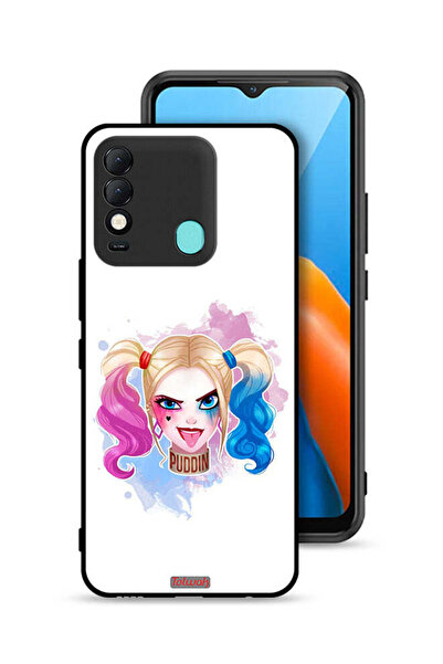 Tolwak غطاء حماية لهاتف تكنو سبارك 8 برسومات هارلي كوين