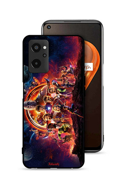 Tolwak غطاء حماية لجهاز Realme 9i 4G بتصميم Avengers