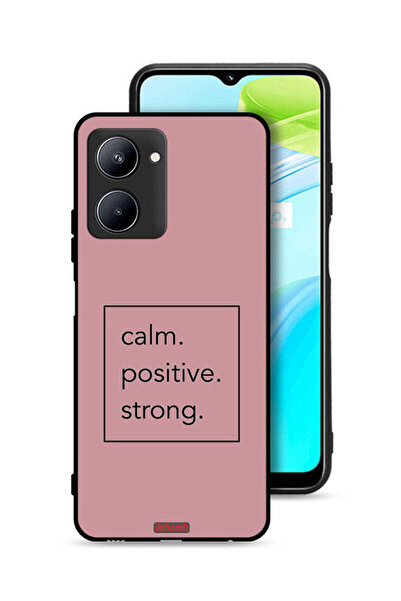 Tolwak غطاء حماية لهاتف Realme C33، هادئ وإيجابي وقوي