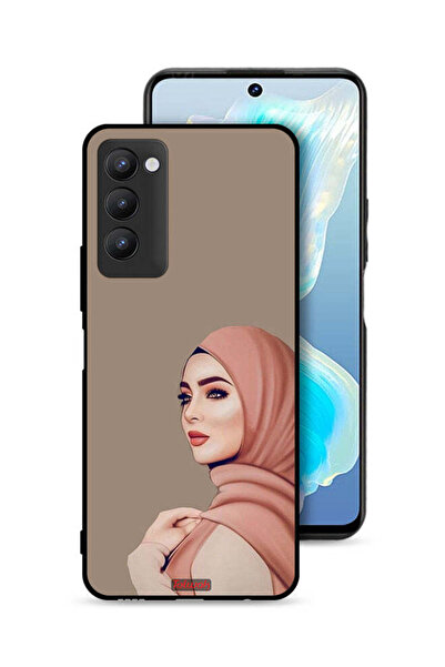 Tolwak غطاء حماية لهاتف تكنو كامون 18 - فتاة محجبة جميلة