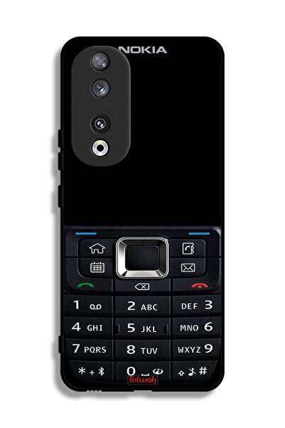 Tolwak غطاء حماية لهاتف Honor 90 بنمط هاتف قديم