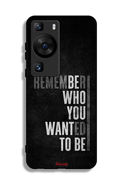 Tolwak غطاء حماية لهاتف هواوي بي 60 تذكر من أردت أن تكون