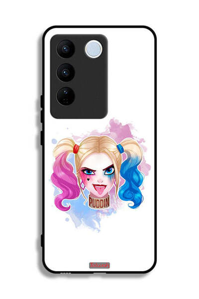 Tolwak غطاء حماية لهاتف Vivo S16 برسومات هارلي كوين