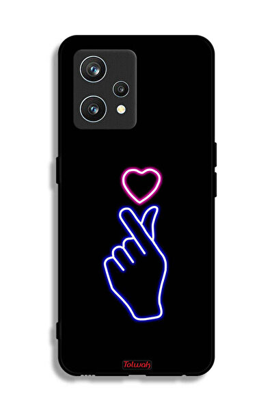 Tolwak غطاء حماية لهاتف Realme 9 Pro Plus بتصميم قلب سريع