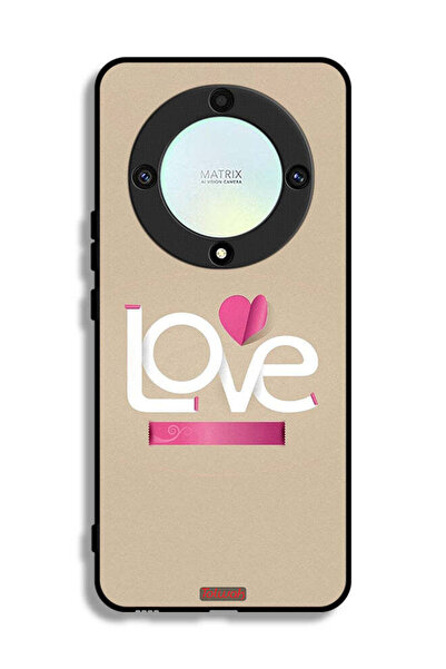 Tolwak Honor X9a Protective Case Cover Love Art