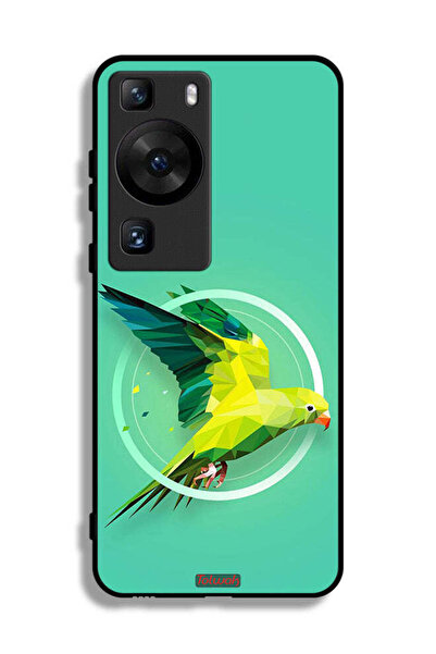 Tolwak غطاء حماية لهاتف هواوي بي 60 بتصميم ببغاء تجريدي