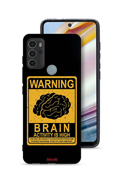 Tolwak غطاء حماية موتورولا موتو جي 60 إس يحذر من ارتفاع نشاط الدماغ