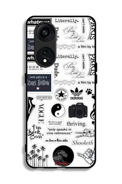 Tolwak غطاء حماية Oppo Reno 8T 5G يتحدث فقط