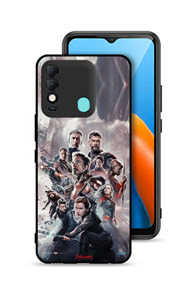 Tolwak غطاء حماية لجهاز تكنو سبارك 8 أفينجرز