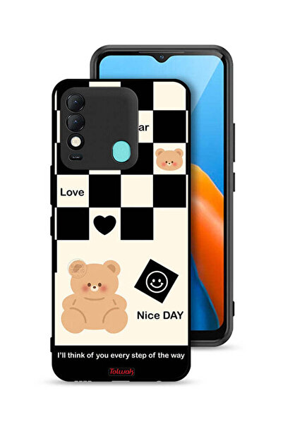 Tolwak غطاء حماية لهاتف تكنو سبارك 8 - سأفكر فيك في كل خطوة على الطريق