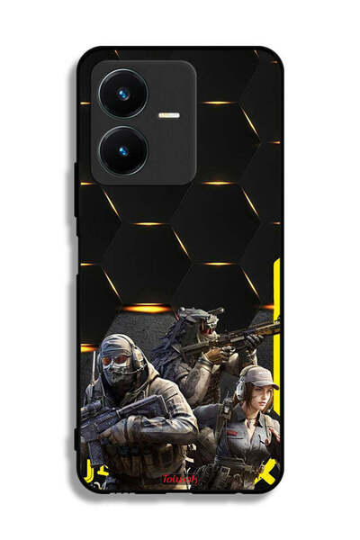 Tolwak غطاء حماية Vivo Y22 بخلفية Cyberpunk