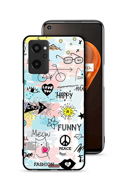 Tolwak Realme 9i 4G Protective Case Cover Love You Tags