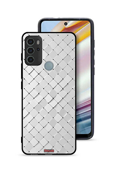 Tolwak غطاء حماية لهاتف موتورولا موتو جي 60 إس بنقشة البلاط