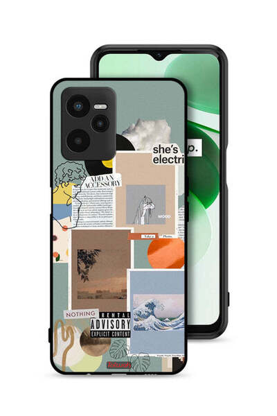 Tolwak Realme C35 Protective Case Cover She Is Electric