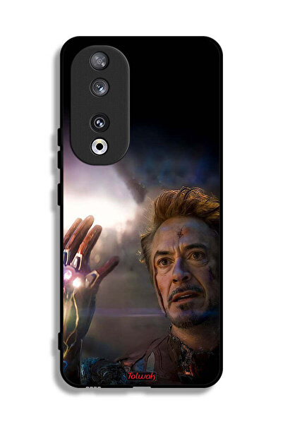 Tolwak غطاء حماية لهاتف Honor 90 أنا الرجل الحديدي