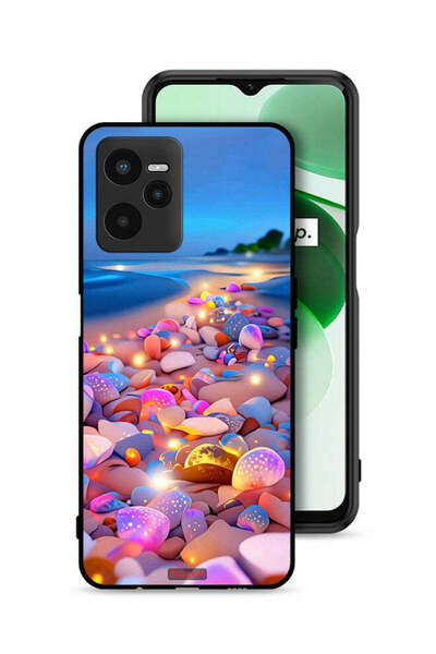 Tolwak غطاء حماية Realme C35 برسومات حجرية