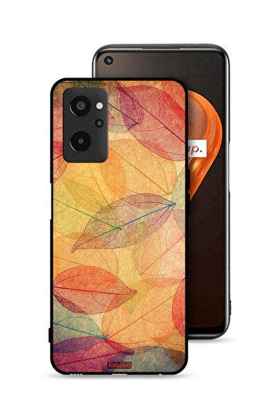 Tolwak Realme 9i 4G Protective Case Cover Leaves Abstract Digital Art