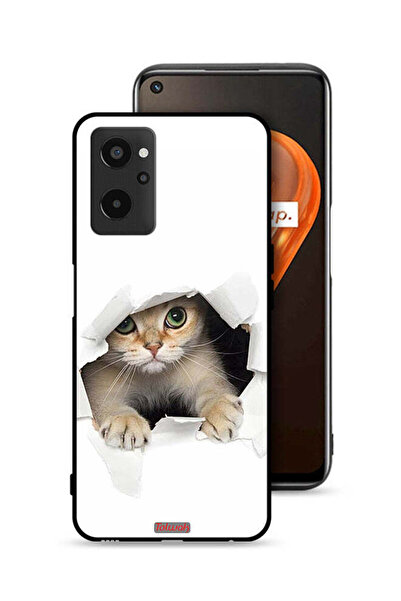 Tolwak غطاء حماية لهاتف Realme 9i 4G بتصميم قطة