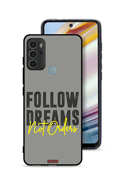 Tolwak غطاء حماية لهاتف موتورولا موتو جي 60 إس - اتبع الأحلام وليس الأوامر