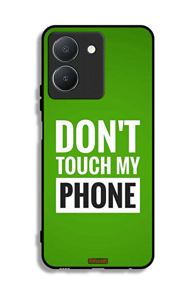 Tolwak Vivo Y36 4G Protective Case Cover Do Not Touch My Phone
