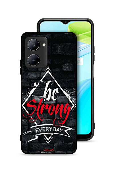 Tolwak غطاء حماية Realme C33 كن قويًا كل يوم