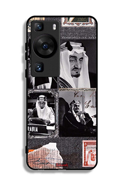 Tolwak غطاء حماية لهاتف هواوي بي 60 برو، ملصق الملك فيصل العتيق