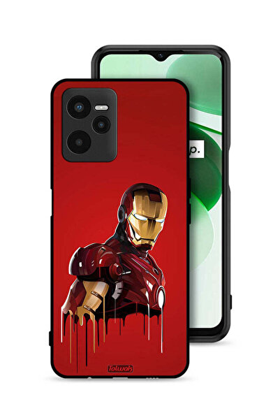 Tolwak غطاء حماية Realme C35 برسومات الرجل الحديدي
