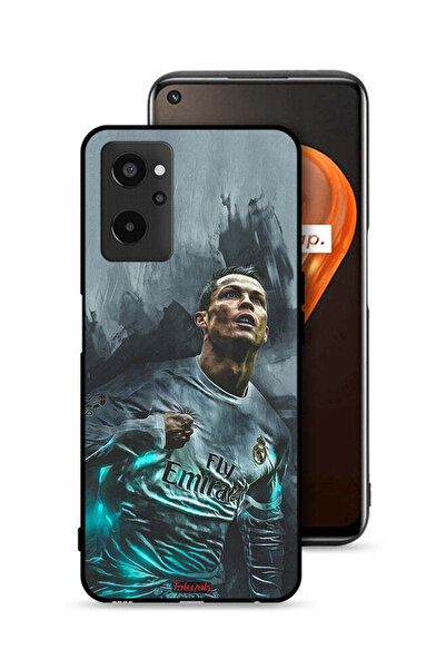 Tolwak غطاء حماية لهاتف Realme 9i 4G برسومات كريستيانو رونالدو