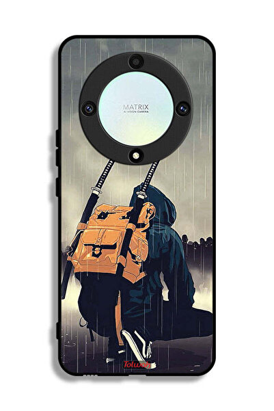 Tolwak غطاء حماية Honor X9a بتصميم سيف ساموراي الرقمي