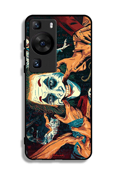 Tolwak غطاء حماية لهاتف هواوي P60 Pro برسومات الجوكر